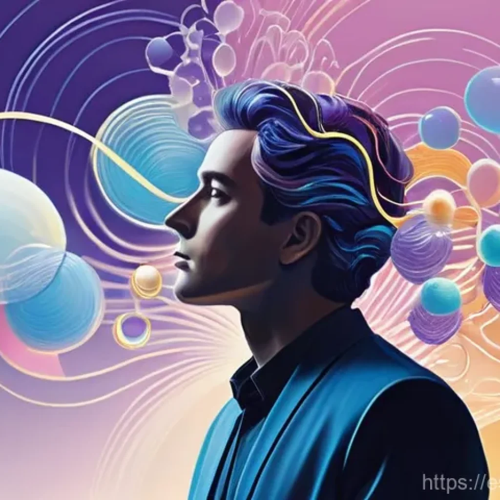 메타인지와 창의성의 관계 - **Prompt 1: The Mind's Conductor**
    "A person, gender-neutral and adult, stands in a vibrant, eth...